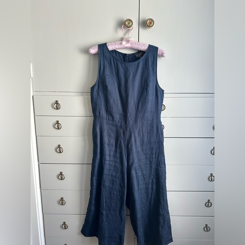 Jane Plunsone Dark Blue Jumpsuit